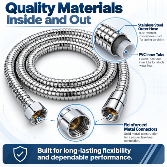 Premium Stainless Steel Shower Hose